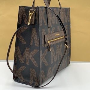 Kenly Large Logo MK tote